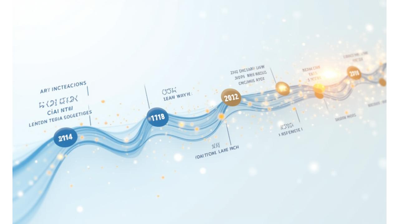 Timeline depicting key milestones of Rosemary Rights law firm since 2008