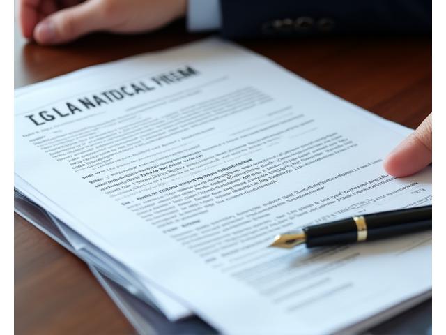 Detailed legal documents and a pen on a mahogany desk, symbolizing business formation